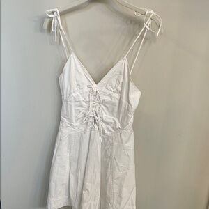 Zara White Mini Dress